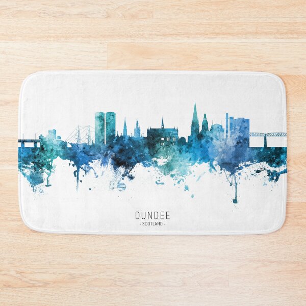 Item preview, Dundee Scotland Skyline designed and sold by ArtPrints.