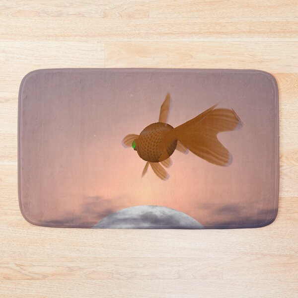 Item preview, fishy moon designed and sold by The Poette.