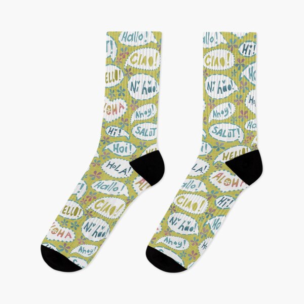 Item preview, say hello  designed and sold by illaberekdesign.
