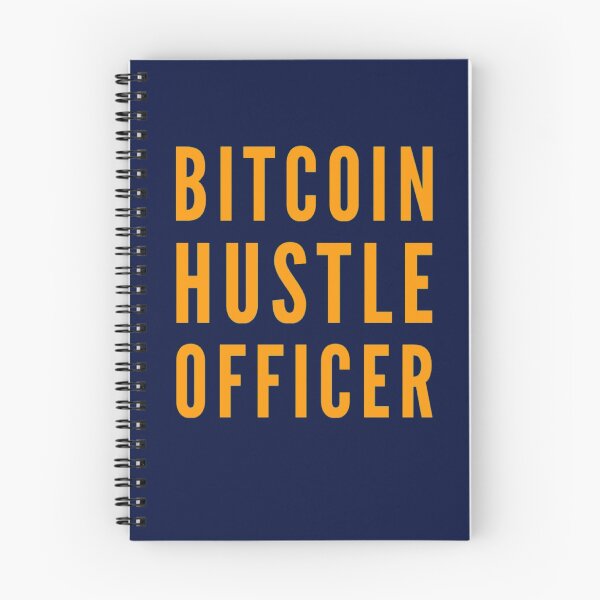 Item preview, Bitcoin Hustle Officer designed and sold by Bouzdesigns.