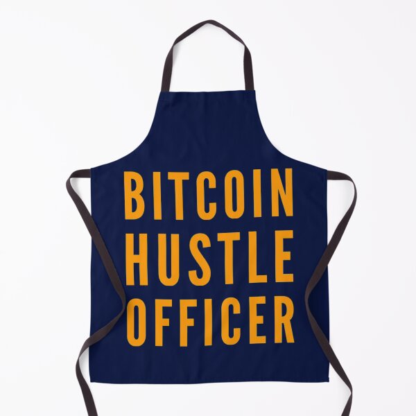 Item preview, Bitcoin Hustle Officer designed and sold by Bouzdesigns.