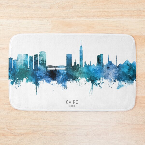 Item preview, Cairo Egypt Skyline designed and sold by ArtPrints.