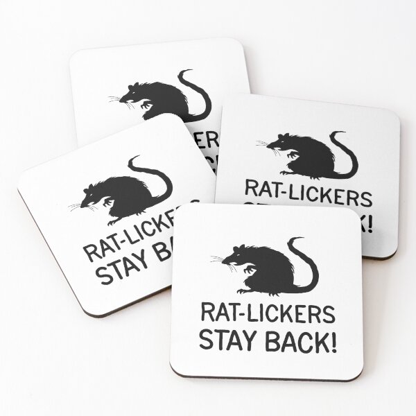 Item preview, Rat-lickers stay back designed and sold by ValentinaHramov.