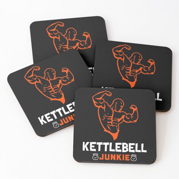 Item preview, Kettlebell Junkie Gym Workout Merch designed and sold by SanZal.