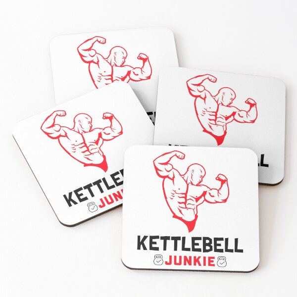 Item preview, Kettlebell Junkie Gym Merch designed and sold by SanZal.
