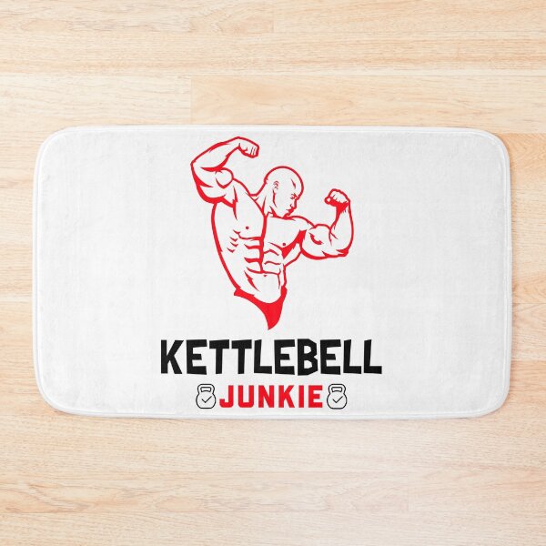 Item preview, Kettlebell Junkie Gym Merch designed and sold by SanZal.