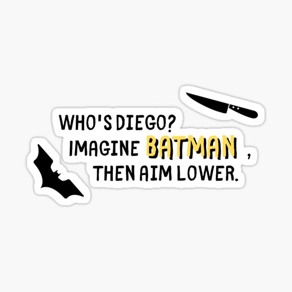 umbrella academy season 2 Diego hargreeves Sticker