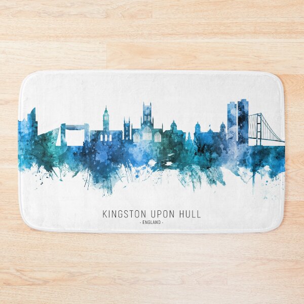Item preview, Kingston upon Hull England Skyline designed and sold by ArtPrints.