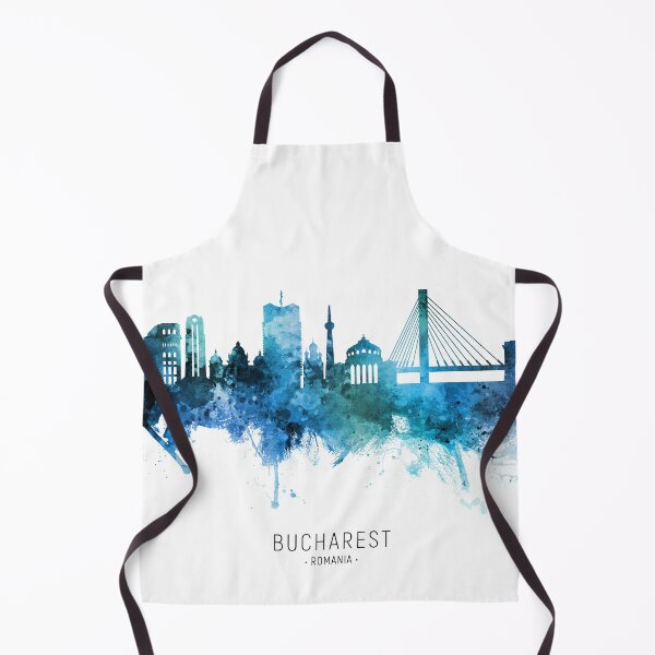 Item preview, Bucharest Romania Skyline designed and sold by ArtPrints.