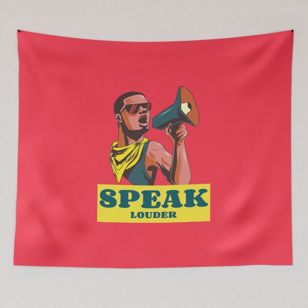 Item preview, Speak Louder designed and sold by AladdinMktgs.