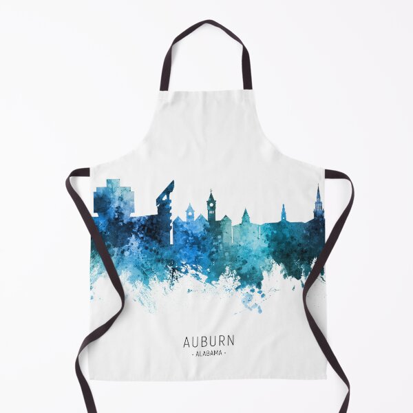 Item preview, Auburn Alabama Skyline designed and sold by ArtPrints.