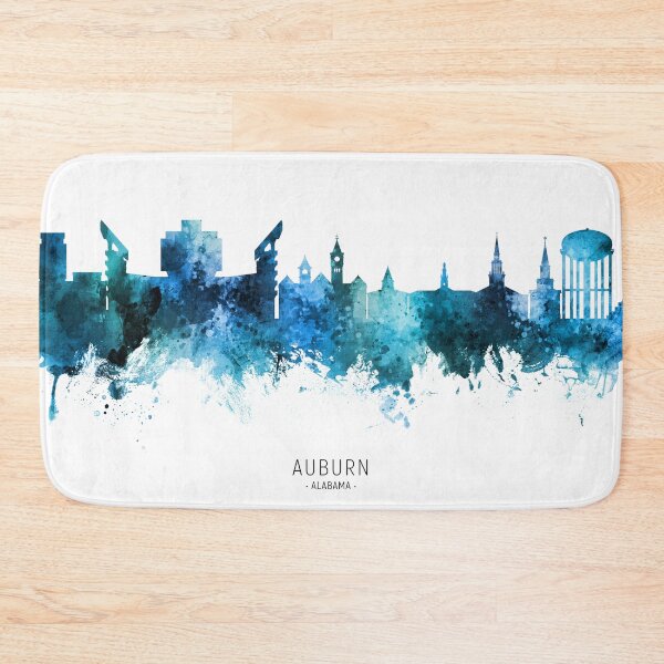 Item preview, Auburn Alabama Skyline designed and sold by ArtPrints.