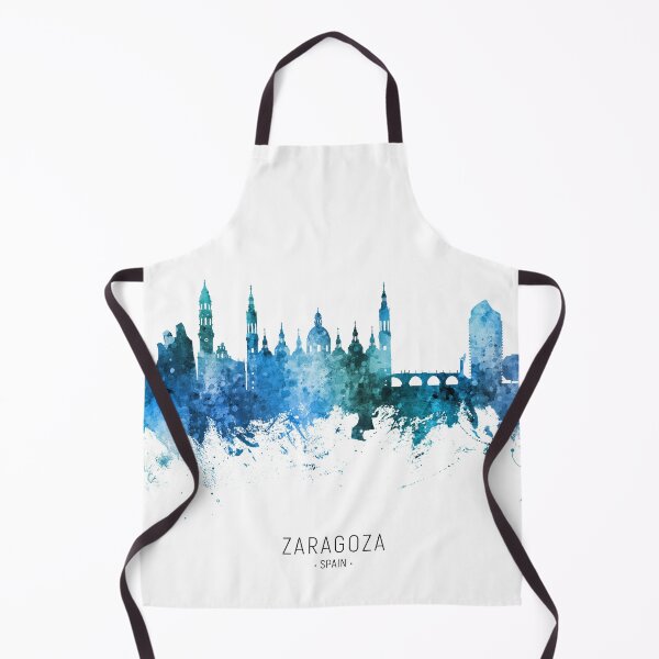 Item preview, Zaragoza Spain Skyline designed and sold by ArtPrints.