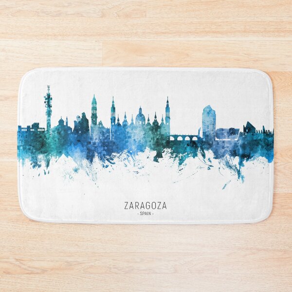 Item preview, Zaragoza Spain Skyline designed and sold by ArtPrints.