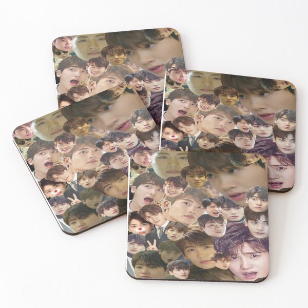 Item preview, funny Min Hyuk faces designed and sold by maryetaa.