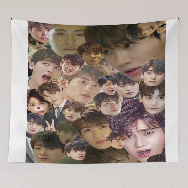 Item preview, funny Min Hyuk faces designed and sold by maryetaa.