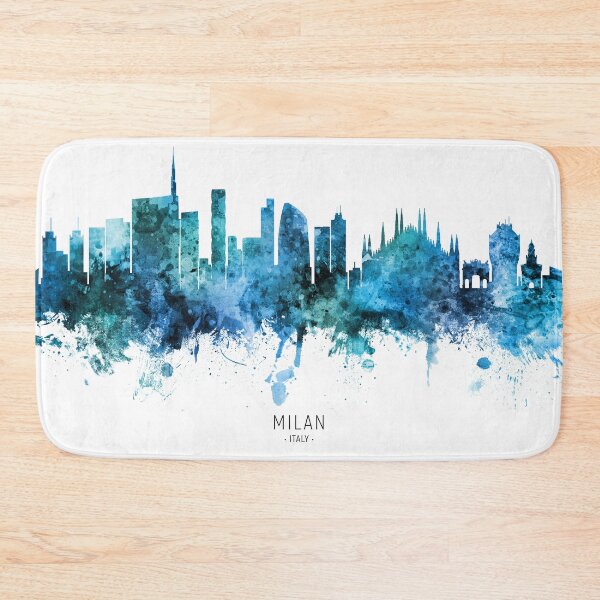 Item preview, Milan Italy Skyline designed and sold by ArtPrints.