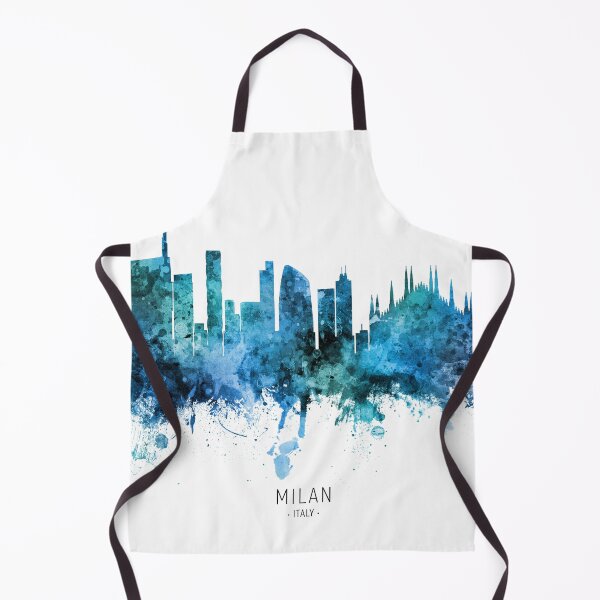 Item preview, Milan Italy Skyline designed and sold by ArtPrints.