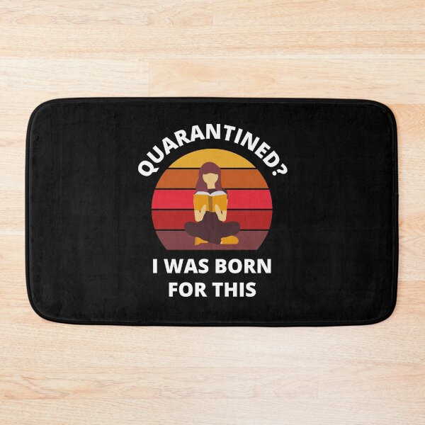Item preview, Quarantined? As a book lover I was born for this! designed and sold by bynole.