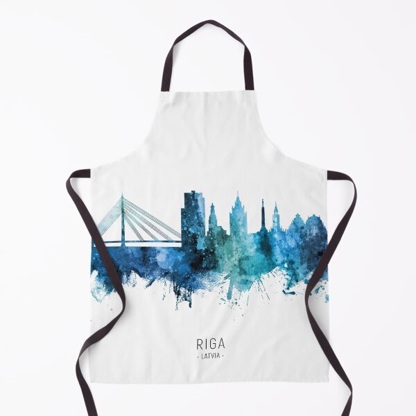 Item preview, Riga Latvia Skyline designed and sold by ArtPrints.