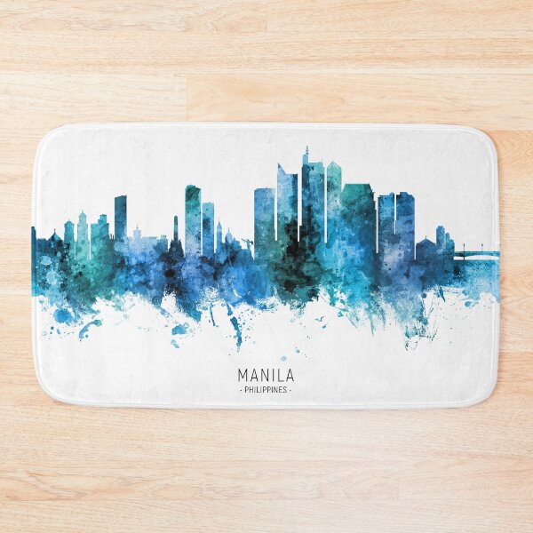 Item preview, Manila Philippines Skyline designed and sold by ArtPrints.