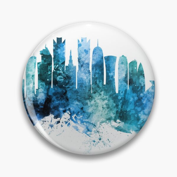 Item preview, Doha Qatar Skyline designed and sold by ArtPrints.