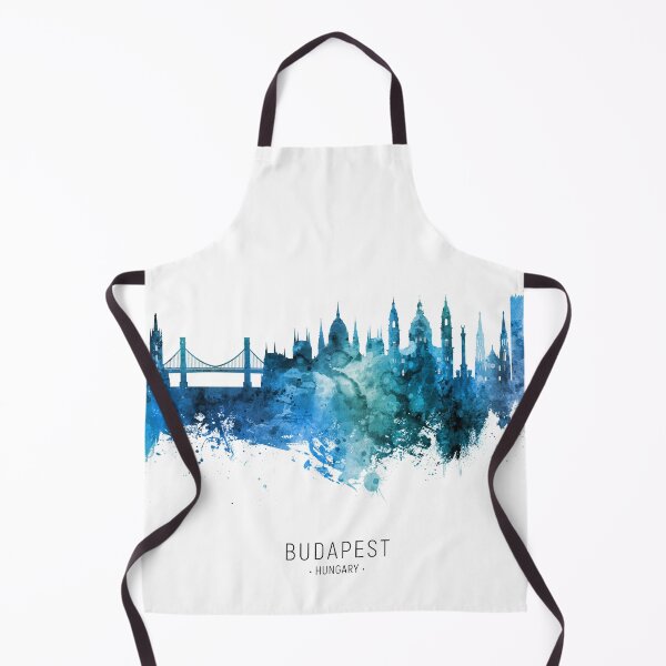 Item preview, Budapest Hungary Skyline designed and sold by ArtPrints.
