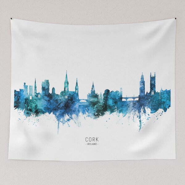 Item preview, Cork Ireland Skyline designed and sold by ArtPrints.
