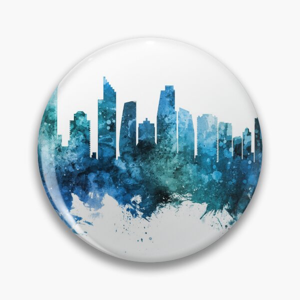 Item preview, Gold Coast Australia Skyline designed and sold by ArtPrints.
