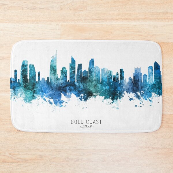 Item preview, Gold Coast Australia Skyline designed and sold by ArtPrints.
