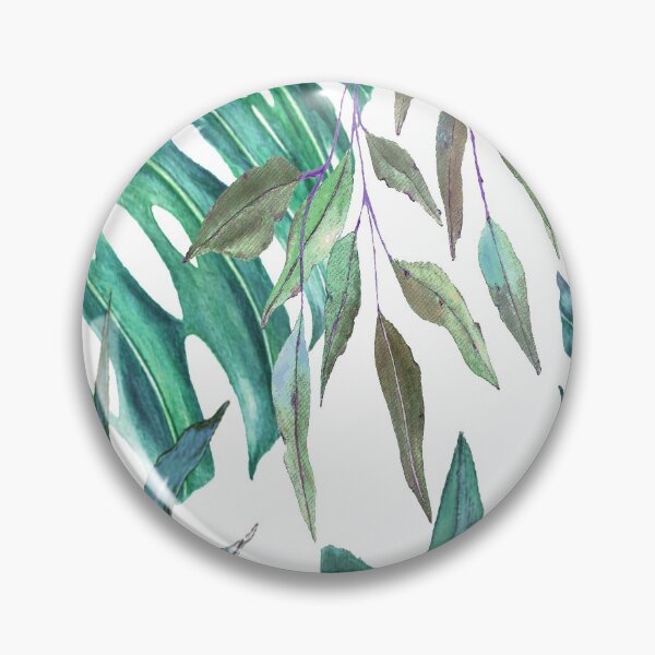 Item preview, Monstera and palm leaves designed and sold by latiendadearyam.