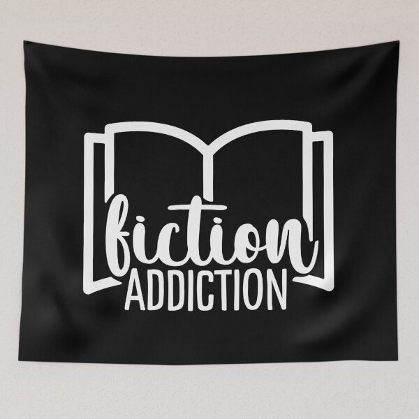 Item preview, Books - Fiction Addiction designed and sold by NerdySherds.