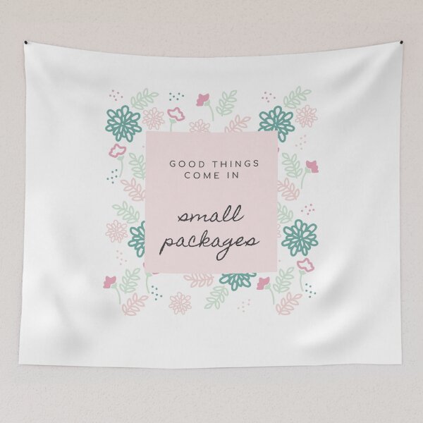 Item preview, good things come in small packages designed and sold by FedoraDesign.