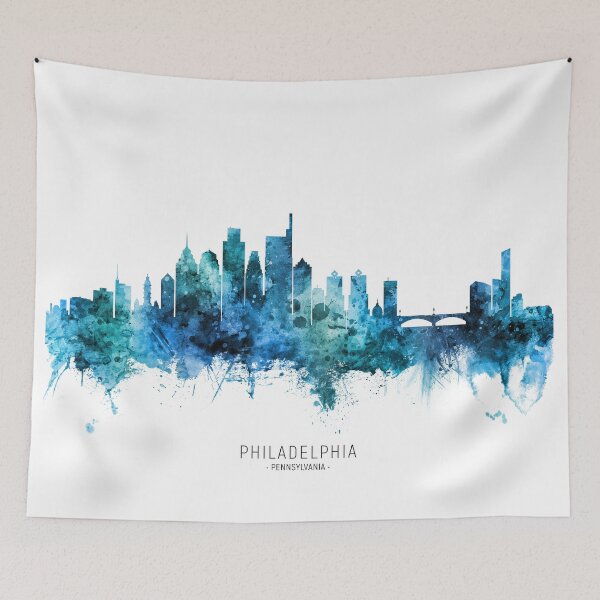 Item preview, Philadelphia Pennsylvania Skyline designed and sold by ArtPrints.