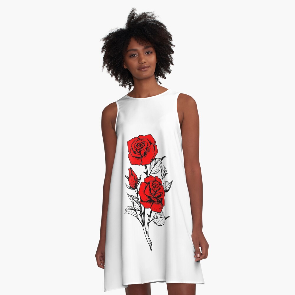 Item preview, A-Line Dress designed and sold by Jill-Zone.