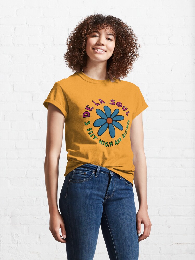 Alternate view of De La Soul 3 Feet High And Rising Classic T-Shirt