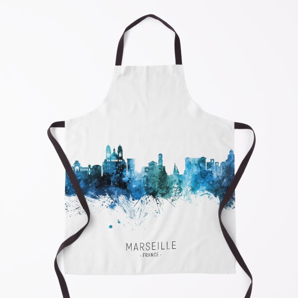 Item preview, Marseille France Skyline designed and sold by ArtPrints.