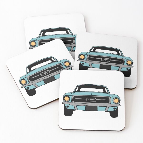 Item preview, 1967 Ford Mustang Frost Turquoise designed and sold by kaylabeatty.