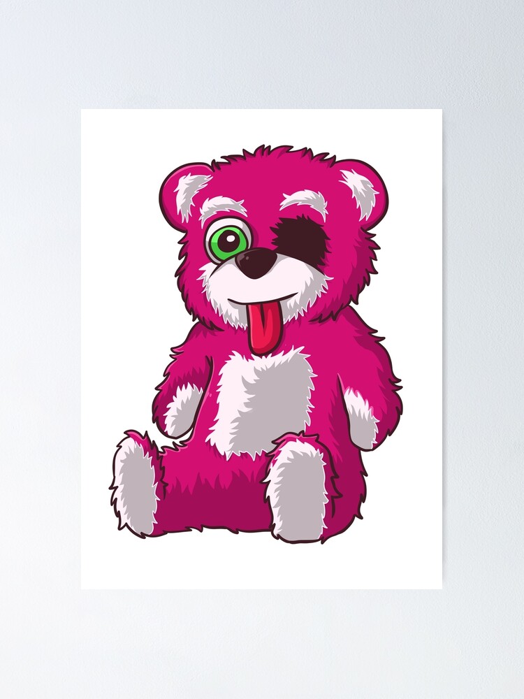"Breaking bad Pink teddy bear" Poster by Soulredeemer Redbubble