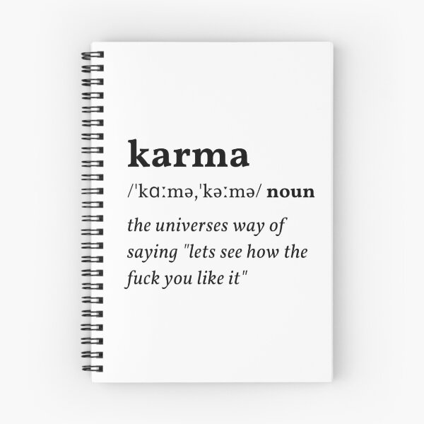 Item preview, Karma Funny Definition designed and sold by ricknosis.