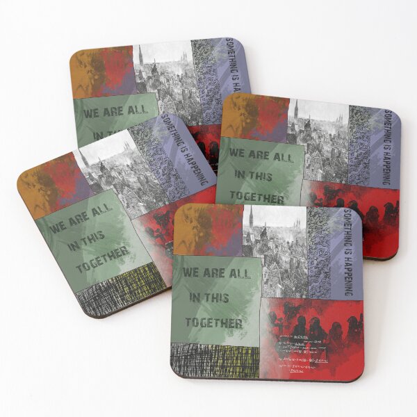 Item preview, We are all in this together Modern Art Piece designed and sold by KALEIDOSCOPE UK.