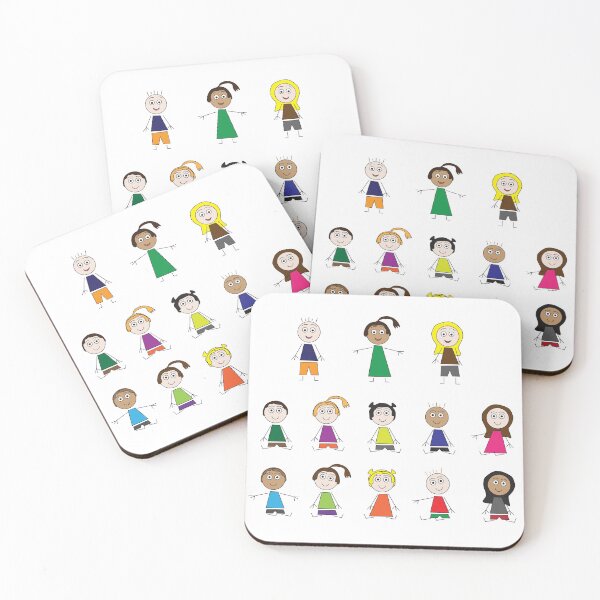 Item preview, Cute doodle kids designed and sold by sigdesign.