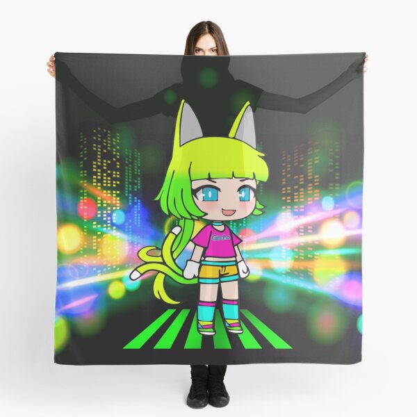 Gacha Neon Scarves for Sale