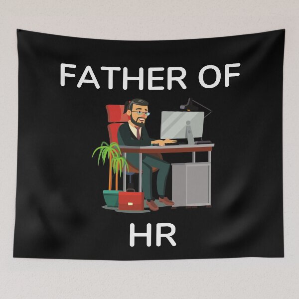 Aperçu de l'œuvre Père du père des ressources humaines RH ancien design de tshirt d'entreprise imprimer créée et vendue par AnujShah7.