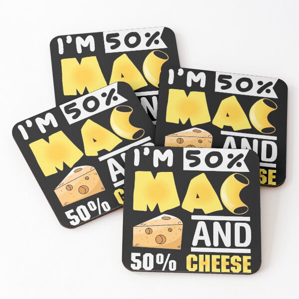 Item preview, Im 50% mac and 50% Cheese designed and sold by Grinover.