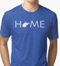 WEST VIRGINIA HOME Tri-blend T-Shirt