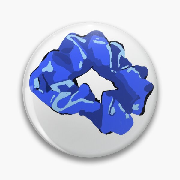 Artikelvorschau, Blue Hair Scrunchie entworfen und verkauft von KatharineArt.
