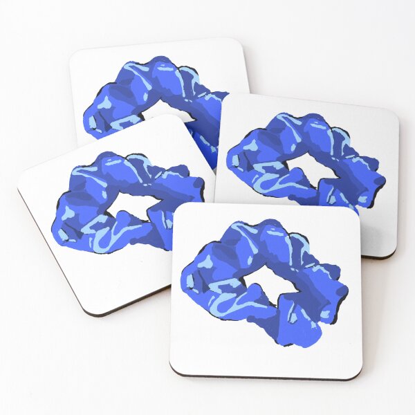 Item preview, Blue Hair Scrunchie designed and sold by KatharineArt.