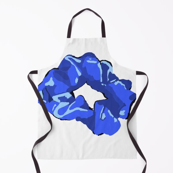 Item preview, Blue Hair Scrunchie designed and sold by KatharineArt.