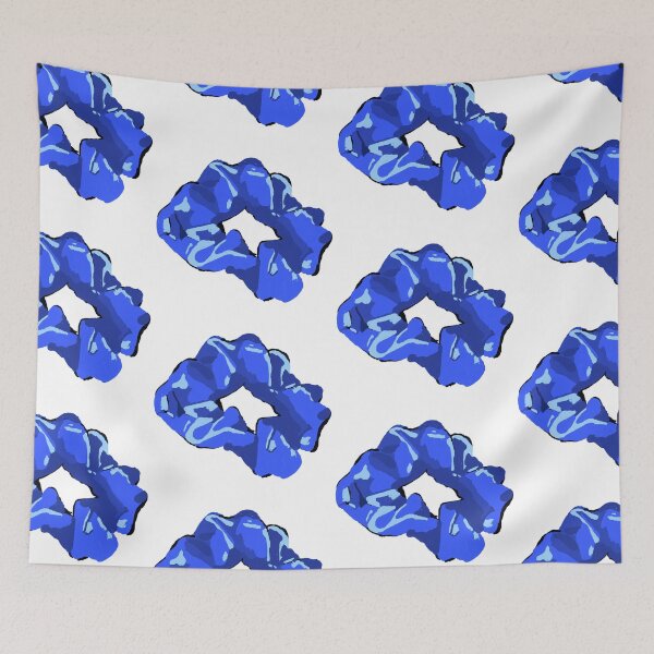 Item preview, Blue Hair Scrunchie designed and sold by KatharineArt.
